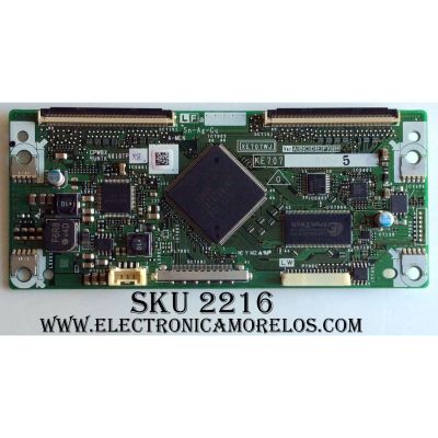 T-CON / SHARP CPWBX4010TPXZ / KE707 / XE707WJ / RUNTK4010TPXZ / PANEL LK520D3LW10Z / MODELOS LC-C5255U / LC-5255U / LC-52D65U / LC-52SB55U / LC-52SB57UN